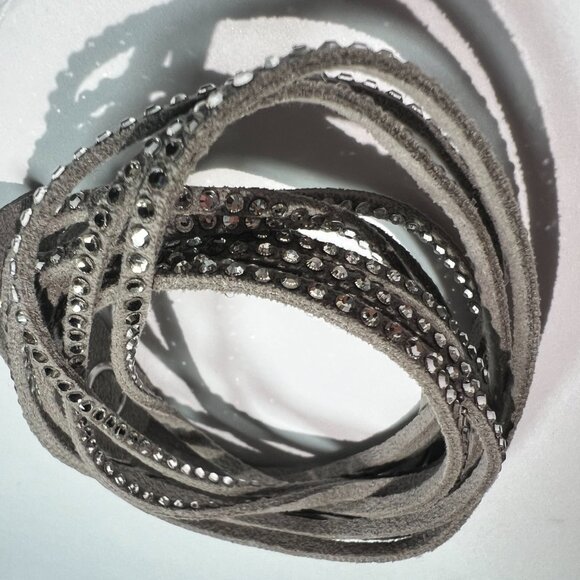 New Never Worn Authentic Swarovski Slake Bracelet in Grey - Picture 12 of 12